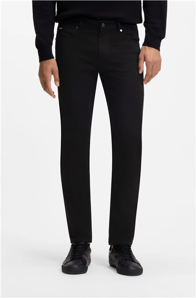 BOSS H Delaware Erkek Jean Pantolon Siyah