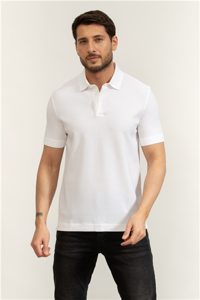 Boss H Pack 237 Erkek Polo Yaka T-Shirt Beyaz