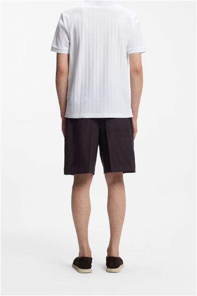 Boss H Parlay 236 Erkek Polo Yaka T-Shirt Beyaz