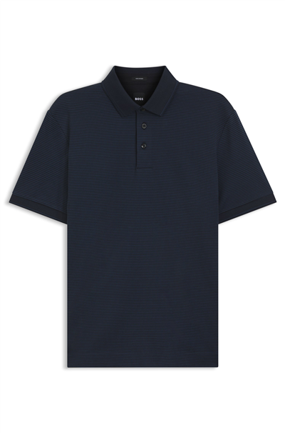 Boss H Parlay 242 Erkek Polo Yaka T-Shirt Mavi