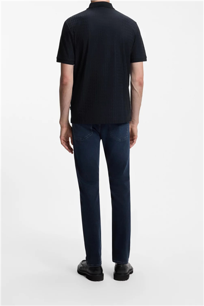 BOSS H Parlay 321 Erkek Polo Yaka T-Shirt Mavi