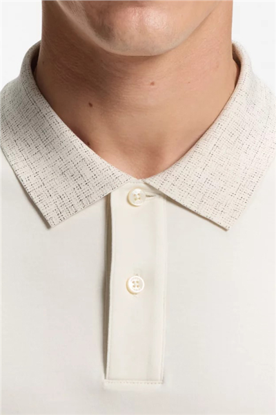 BOSS H Parlay 49 Erkek Polo Yaka T-Shirt Beyaz