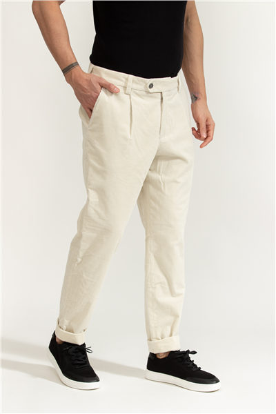 Boss H Perin Pleat 224 Erkek Chino Pantolon