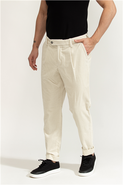 Boss H Perin Pleat 224 Erkek Chino Pantolon