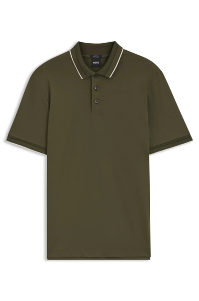 BOSS H Phillipson 195 Erkek Polo Yaka T-Shirt Yeşil