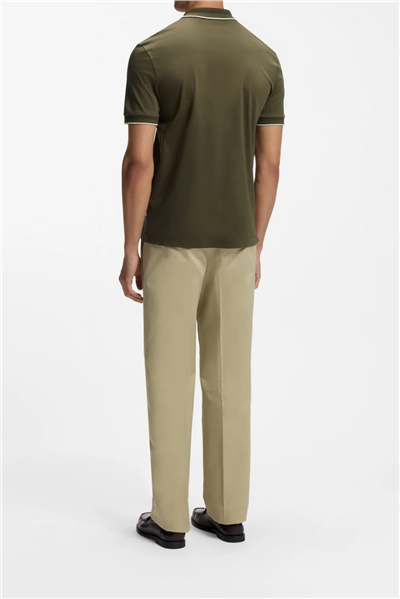 BOSS H Phillipson 195 Erkek Polo Yaka T-Shirt Yeşil