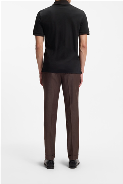 Boss H Phillipson 238 Erkek Polo Yaka T-Shirt Siyah