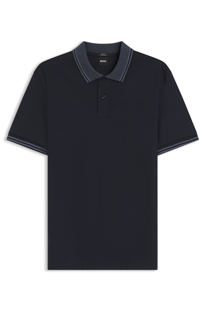 Boss H Phillipson 238 Erkek Polo Yaka T-Shirt Mavi
