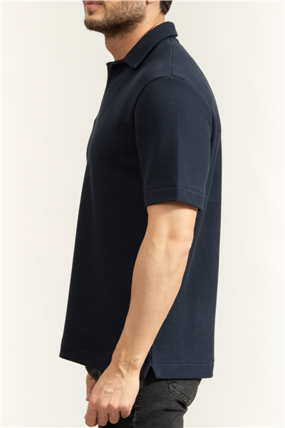 Boss H Ponti 12 Erkek Polo Yaka T-Shirt Mavi