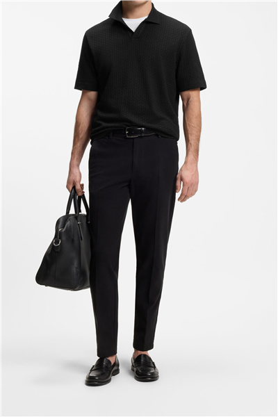 Boss H Pye 251 Erkek Polo Yaka T-Shirt Siyah
