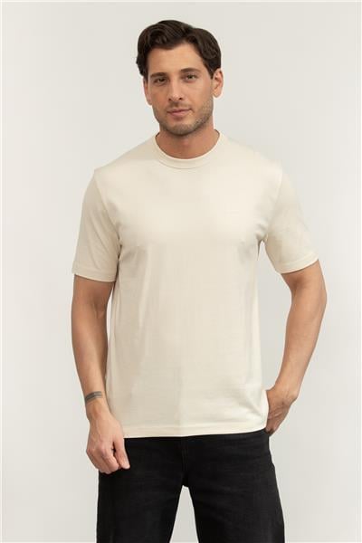 Boss H-Taut 15 Erkek Bisiklet Yaka T-Shirt