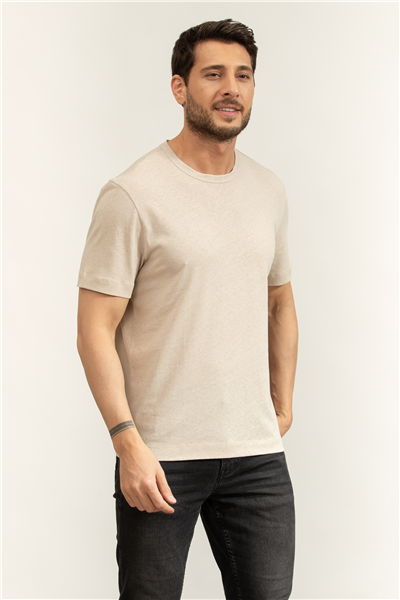 Boss H Taut 235 Erkek Bisiklet Yaka T-Shirt