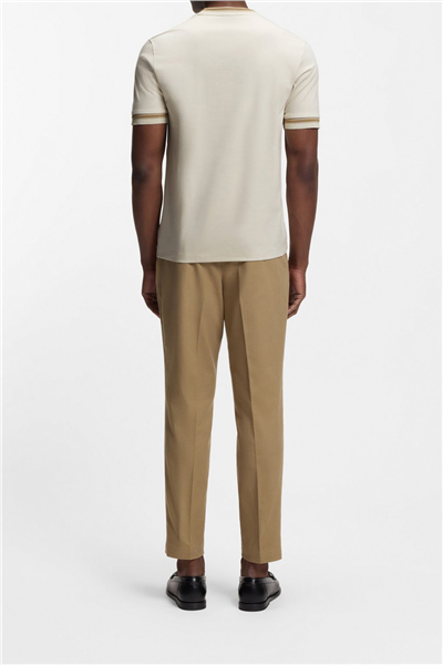 BOSS H Tessler 202 Erkek Bisiklet Yaka T-Shirt