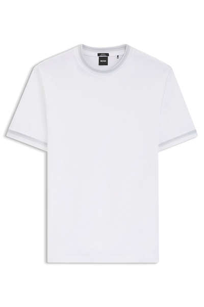 BOSS H Tessler 202 Erkek Bisiklet Yaka T-Shirt