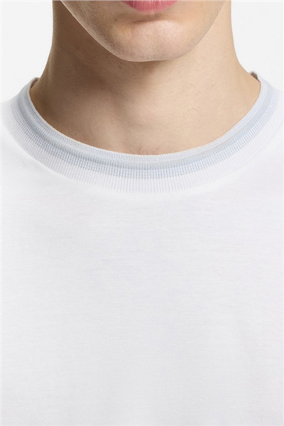 BOSS H Tessler 202 Erkek Bisiklet Yaka T-Shirt