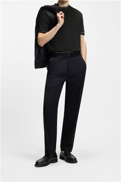 BOSS H Tessler 202 Erkek Bisiklet Yaka T-Shirt