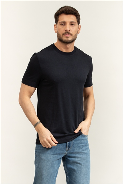 BOSS H Thompson 205 Erkek Bisiklet Yaka T-Shirt