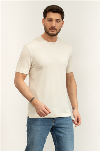 BOSS H Thompson 205 Erkek Bisiklet Yaka T-Shirt
