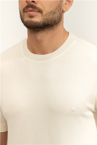 BOSS H Thompson 205 Erkek Bisiklet Yaka T-Shirt