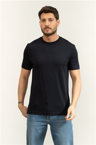 BOSS H Thompson 205 Erkek Bisiklet Yaka T-Shirt
