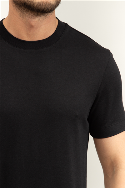 BOSS H Thompson 205 Erkek Bisiklet Yaka T-Shirt