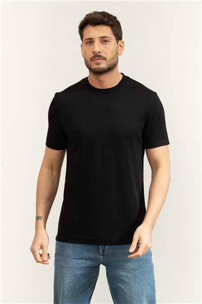 BOSS H Thompson 205 Erkek Bisiklet Yaka T-Shirt