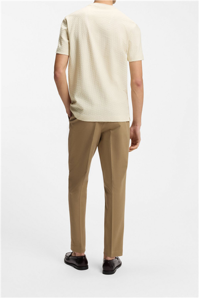 BOSS H Thompson 228 Erkek Bisiklet Yaka T-Shirt
