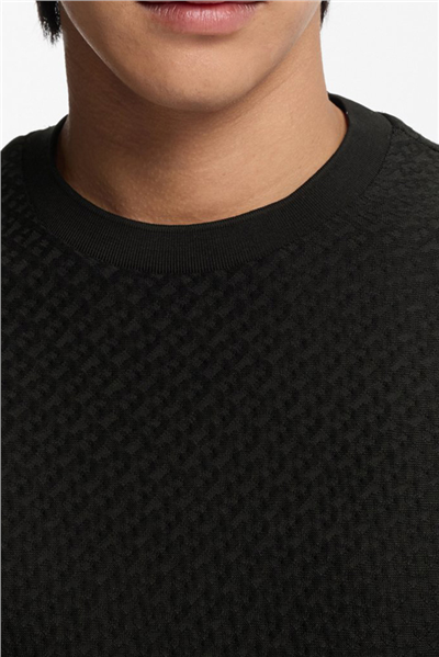 BOSS H Thompson 228 Erkek Bisiklet Yaka T-Shirt