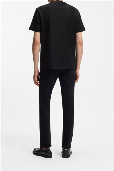 BOSS H Thompson 228 Erkek Bisiklet Yaka T-Shirt