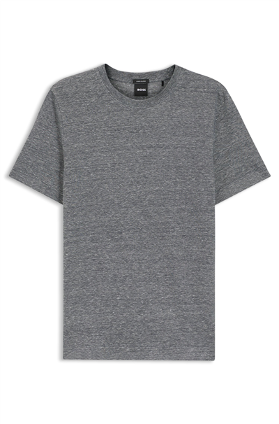 Boss H Thompson 235 Erkek Bisiklet Yaka T-Shirt Mavi