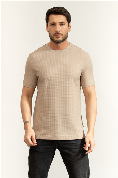 Boss H Thompson 237 Erkek Bisiklet Yaka T-Shirt