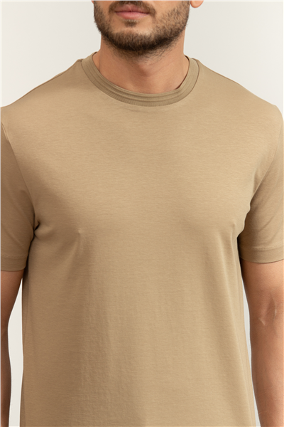 BOSS H Thompson 247 Erkek Bisiklet Yaka T-Shirt