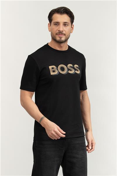 Boss H-Thompson 656 Erkek Bisiklet Yaka T-Shirt