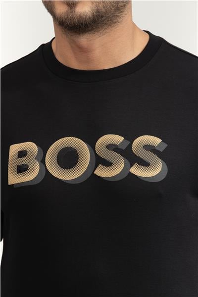 Boss H-Thompson 656 Erkek Bisiklet Yaka T-Shirt