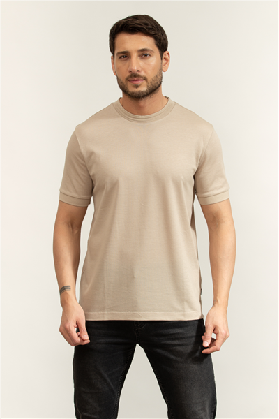 BOSS H Thompson 70 Erkek Bisiklet Yaka T-Shirt