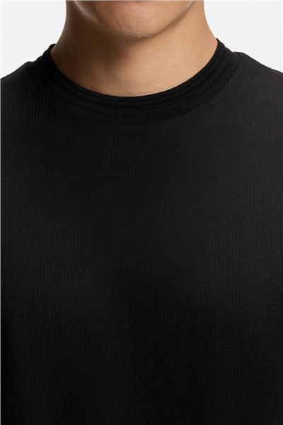 BOSS H Thompson 70 Erkek Bisiklet Yaka T-Shirt