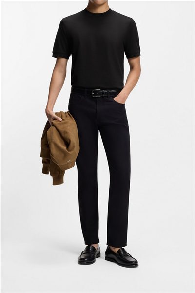 BOSS H Thompson 70 Erkek Bisiklet Yaka T-Shirt