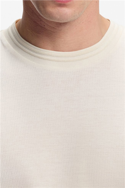 BOSS H Thompson 70 Erkek Bisiklet Yaka T-Shirt