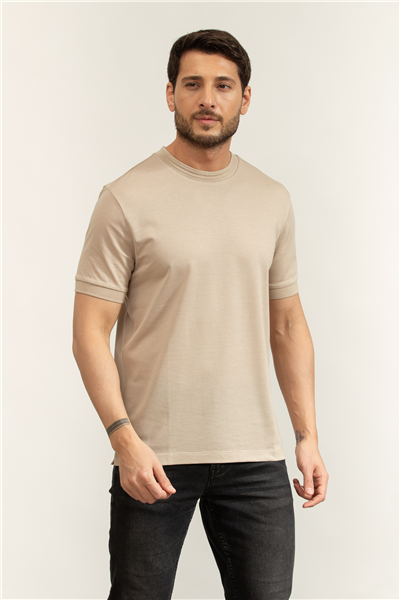 BOSS H Thompson 70 Erkek Bisiklet Yaka T-Shirt