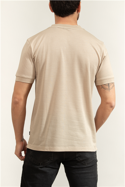 BOSS H Thompson 70 Erkek Bisiklet Yaka T-Shirt
