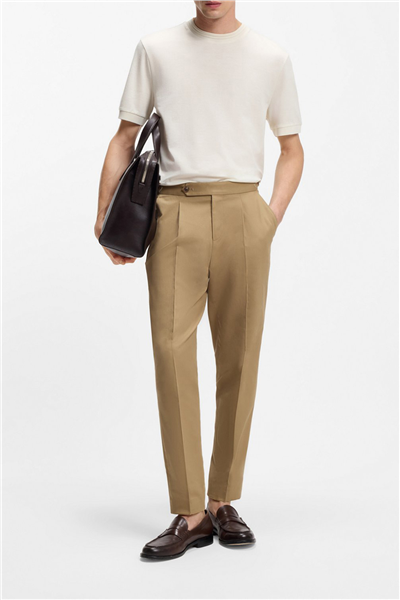 BOSS H Thompson 70 Erkek Bisiklet Yaka T-Shirt