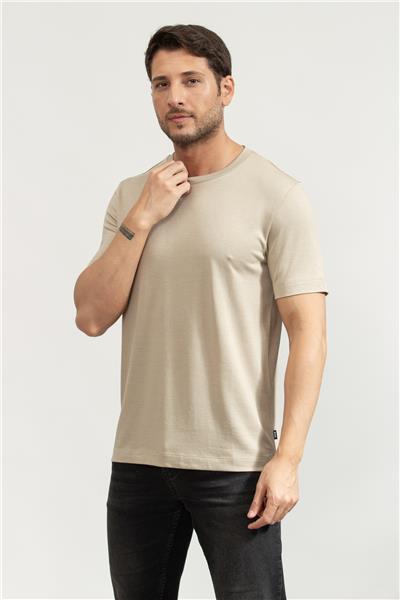 BOSS H-Thompson Erkek Bisiklet Yaka T-Shirt