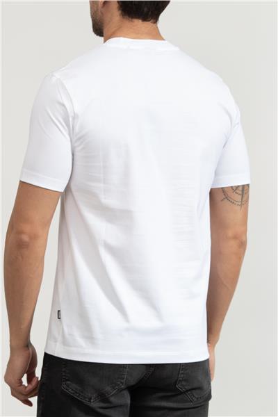 BOSS H-Thompson Erkek Bisiklet Yaka T-Shirt