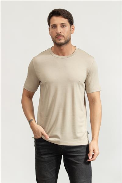 BOSS H-Thompson Erkek Bisiklet Yaka T-Shirt