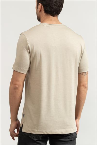 BOSS H-Thompson Erkek Bisiklet Yaka T-Shirt