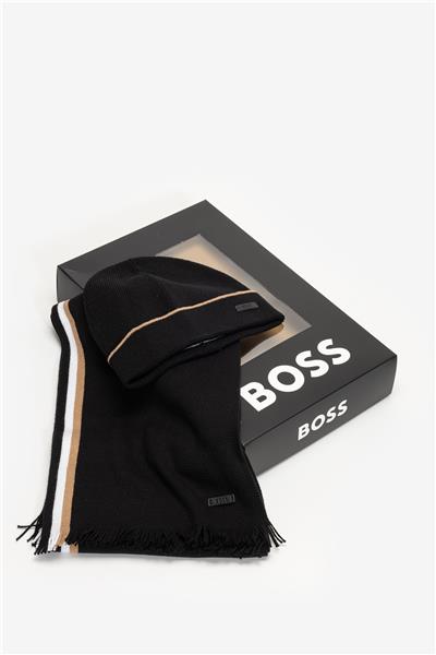 Boss Henzo SET Erkek Atkı+Bere