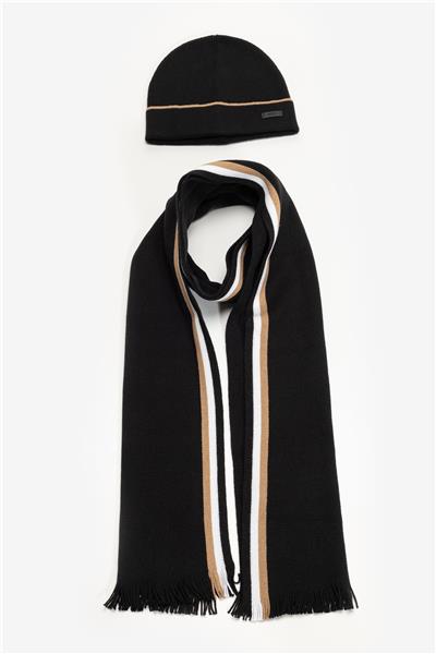 Boss Henzo SET Erkek Atkı+Bere