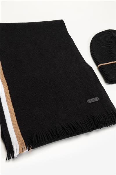 Boss Henzo SET Erkek Atkı+Bere