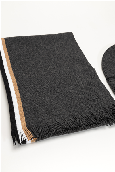 Boss Henzo SET Erkek Atkı+Bere