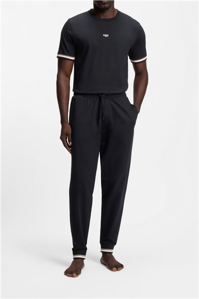 BOSS Iconic Pants Erkek Eşofman Altı Siyah